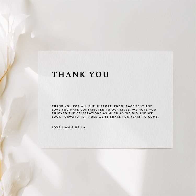 printable thank you card template