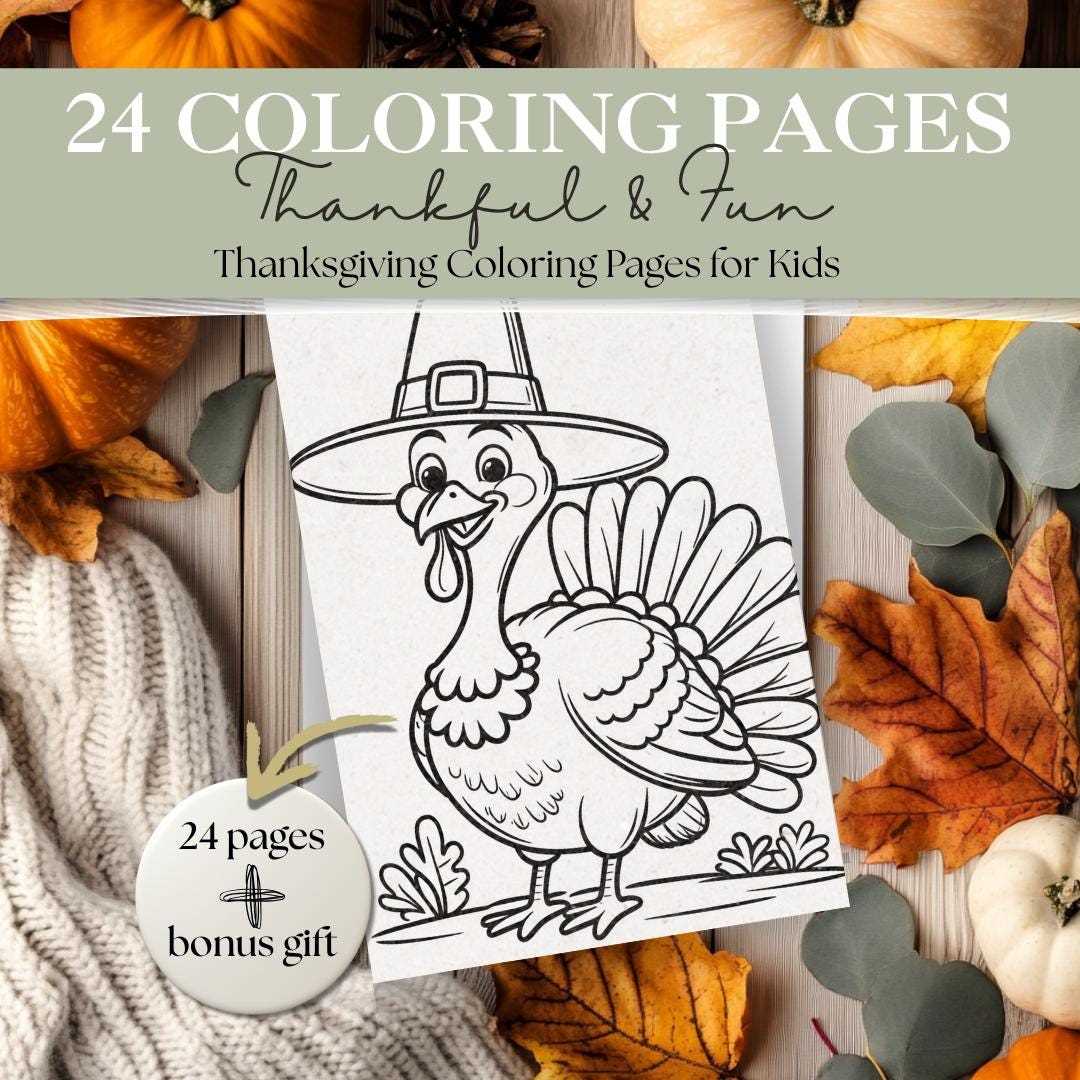 printable thanksgiving coloring page