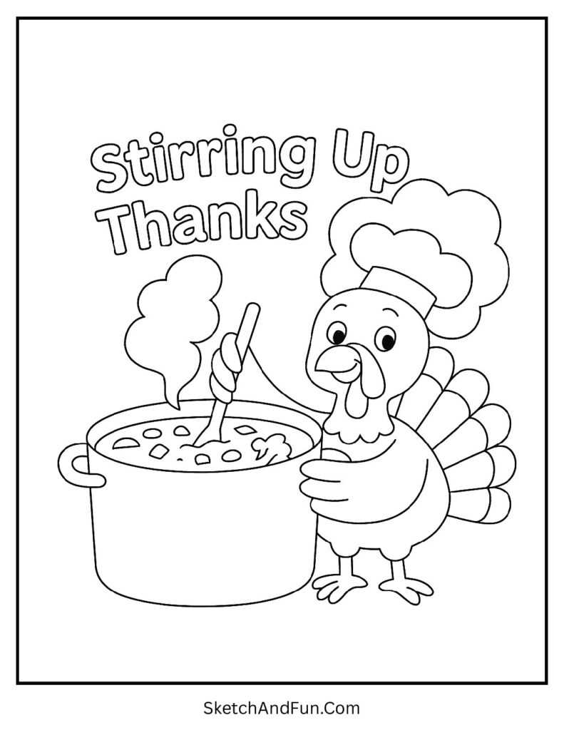 printable thanksgiving coloring sheets