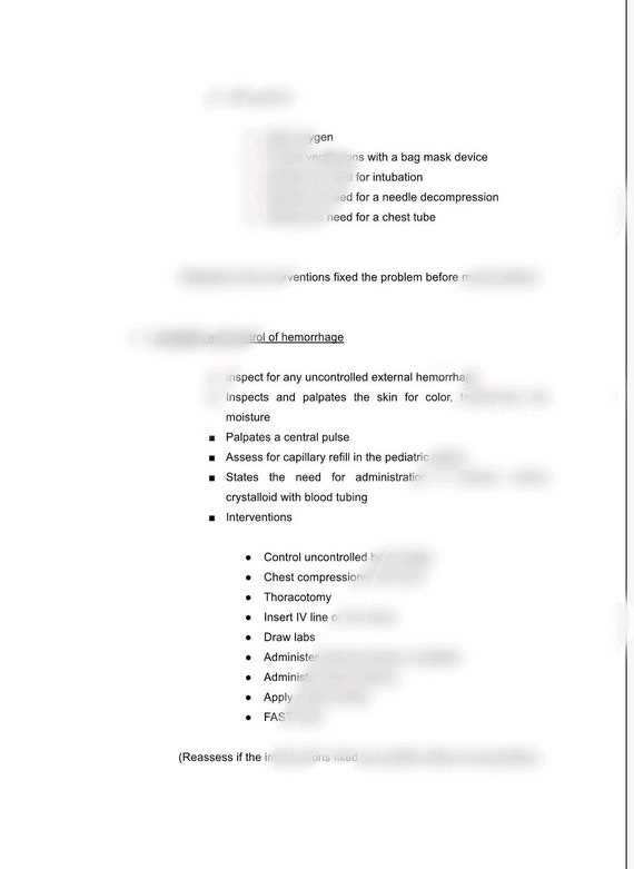 printable tncc cheat sheet