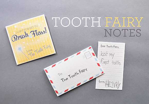 printable tooth fairy letter template