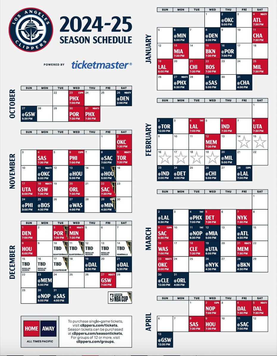 printable trail blazers schedule