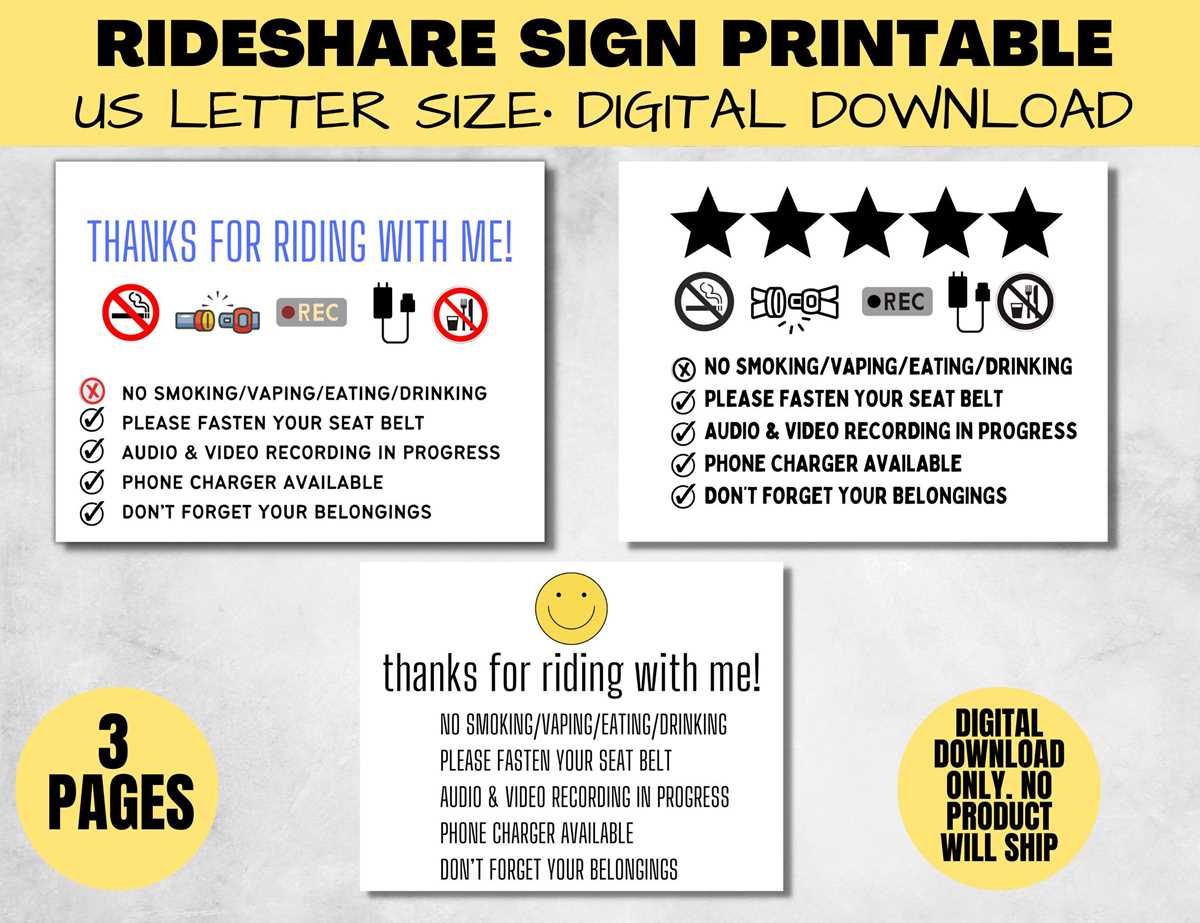 printable uber sign