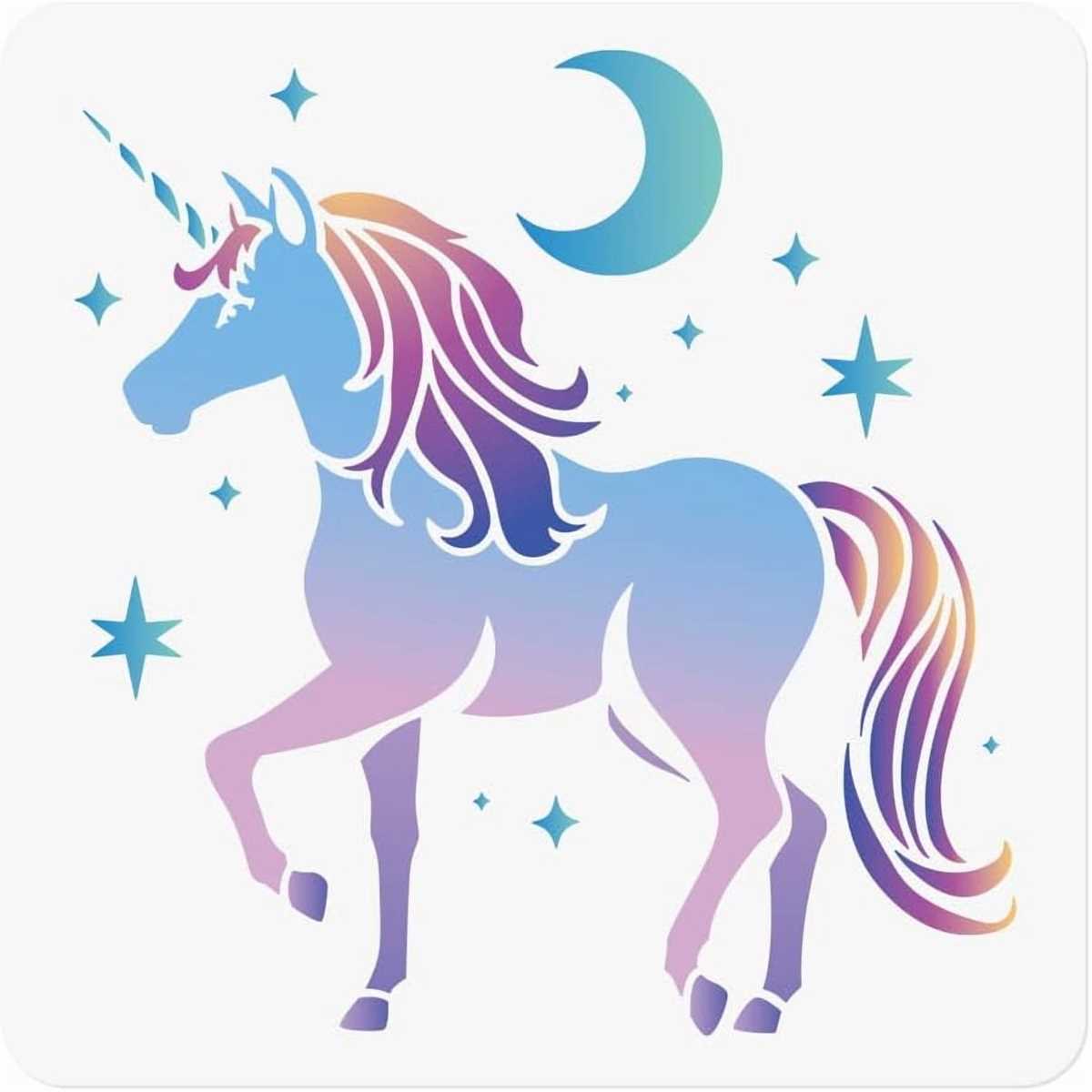 printable unicorn stencil