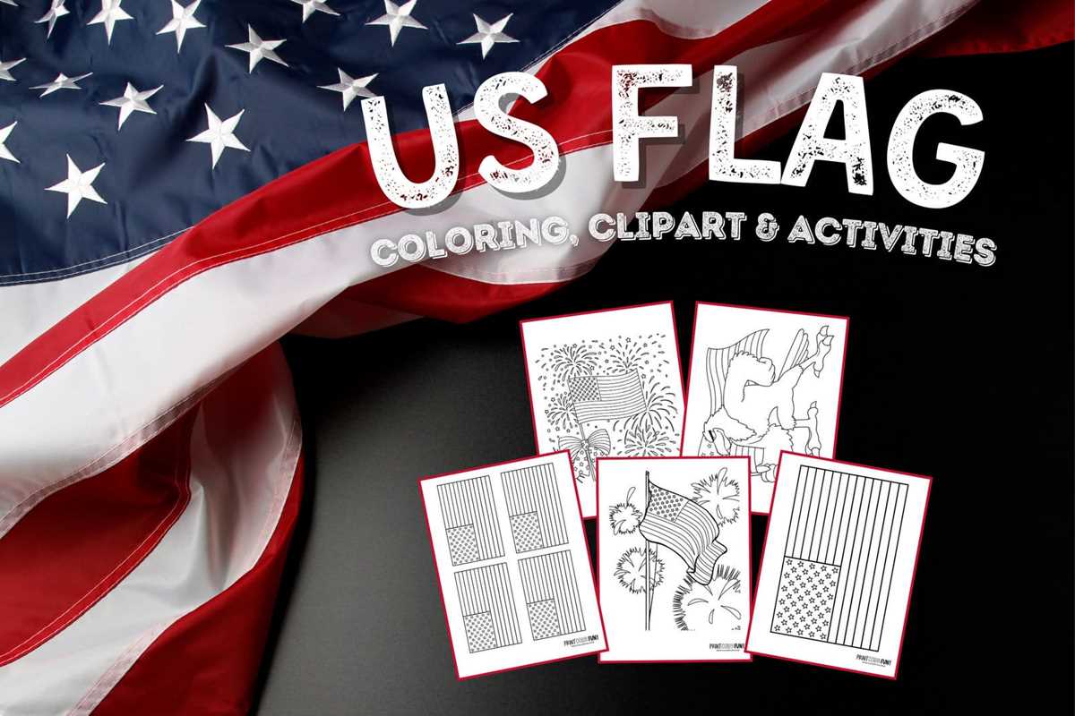 printable united states flag
