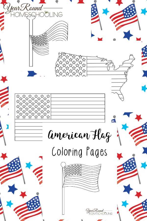 printable united states flag
