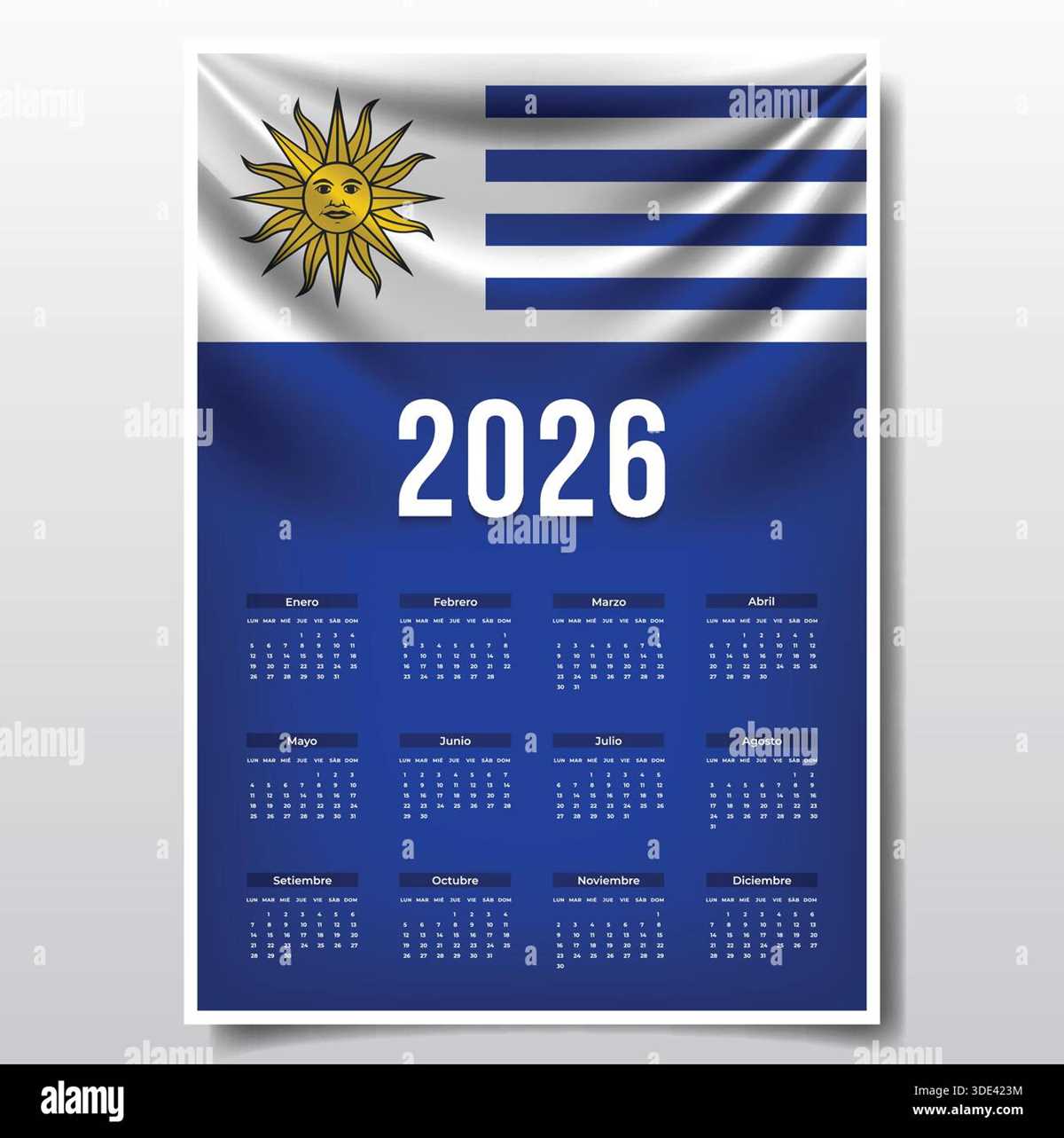 printable uruguay flag