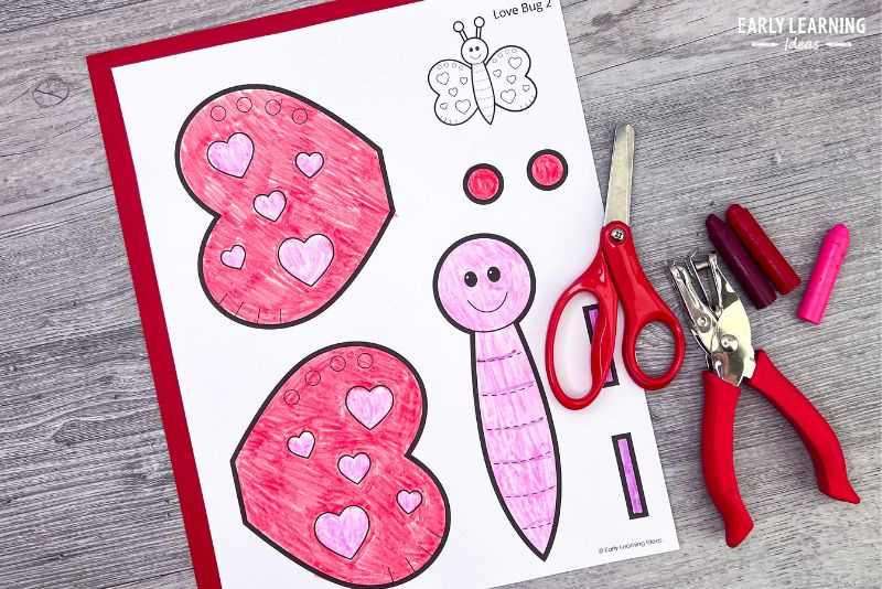 printable valentine craft templates