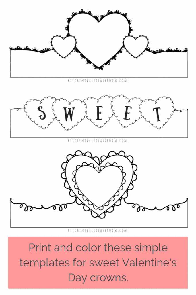 printable valentines day crafts