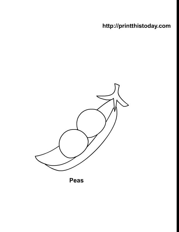 printable vegetables coloring pages