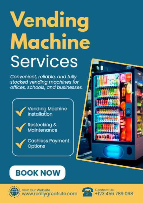 printable vending machine