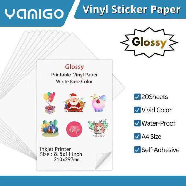 printable vinyl sticker paper