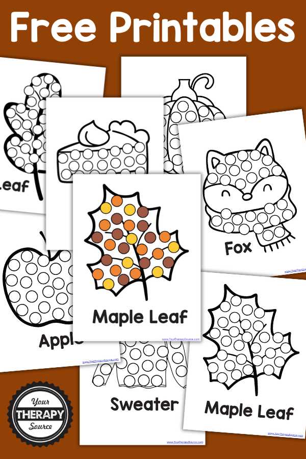 printables for fall