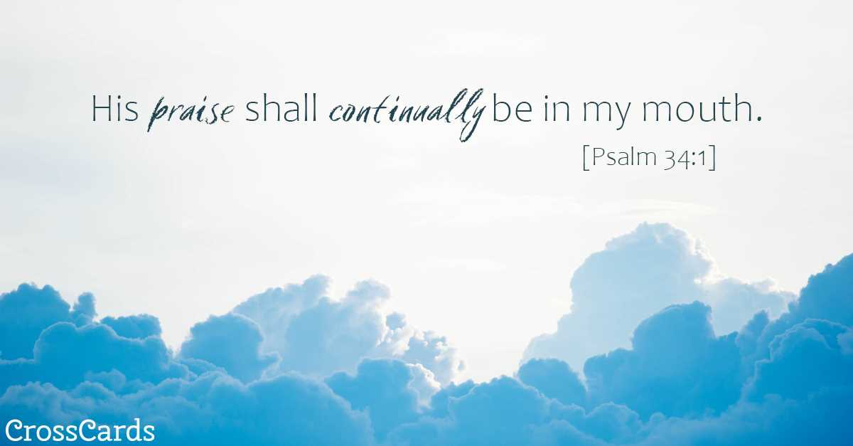 psalm 34 printable