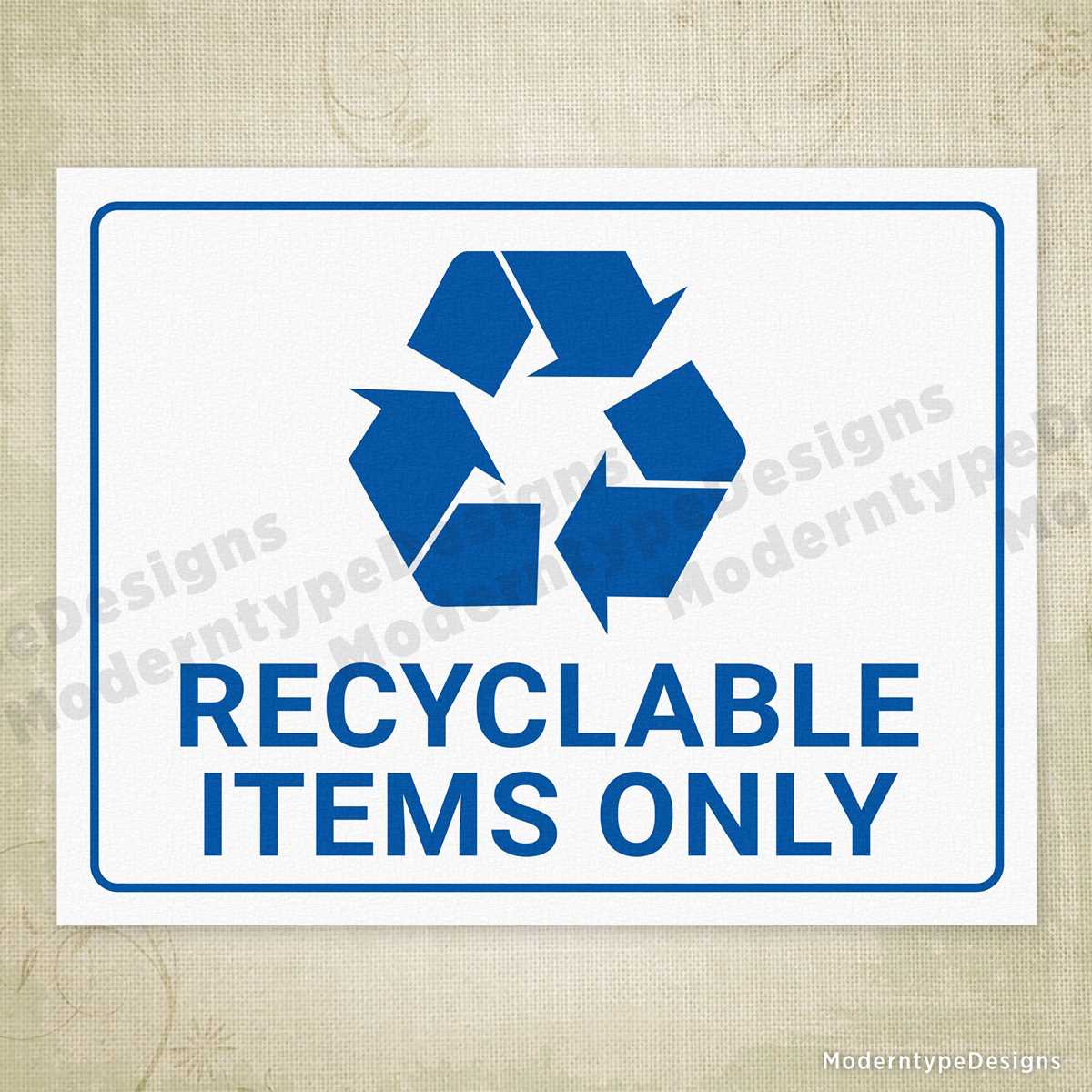 recycle symbol printable