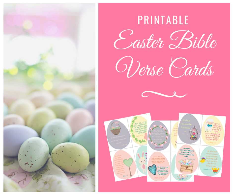resurrection eggs printable bible verses