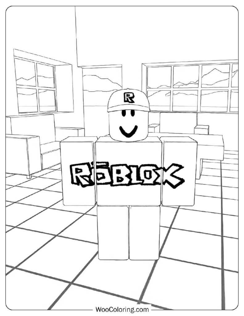 roblox free printable coloring pages