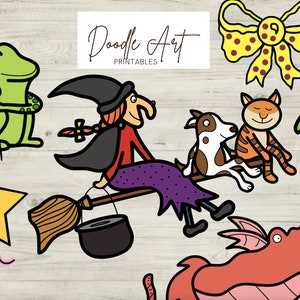 room on the broom printables