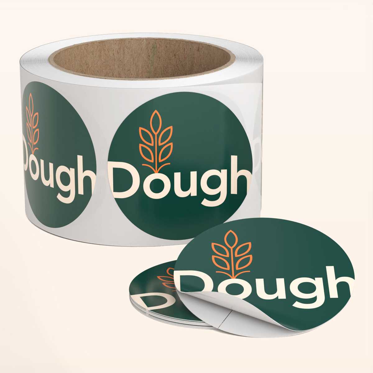 round stickers printable