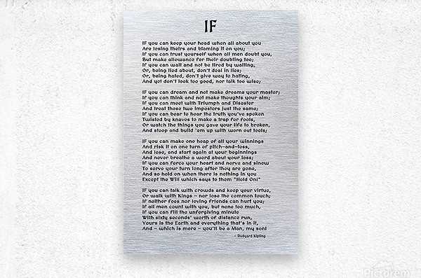 rudyard kipling if printable