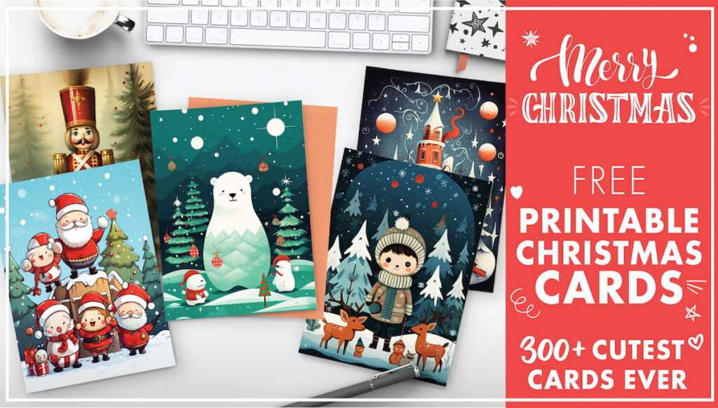santa claus cards printable