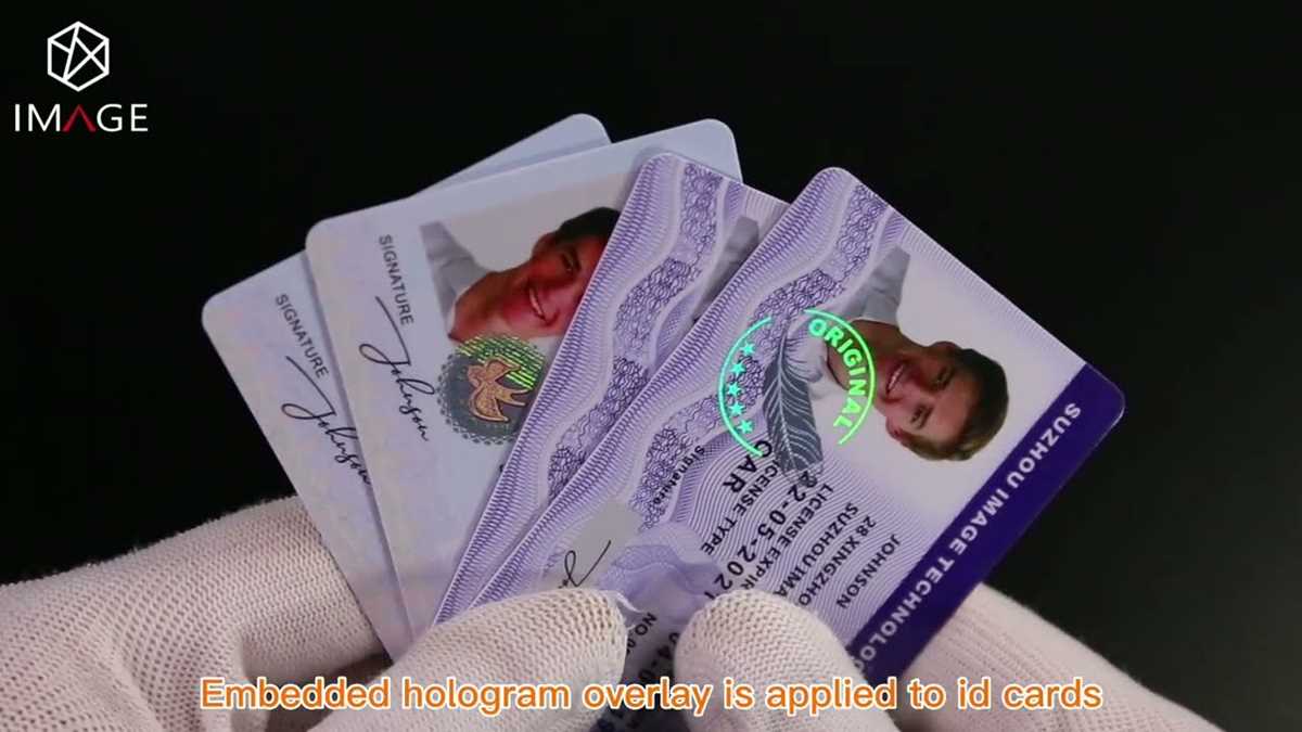 security id hologram printable