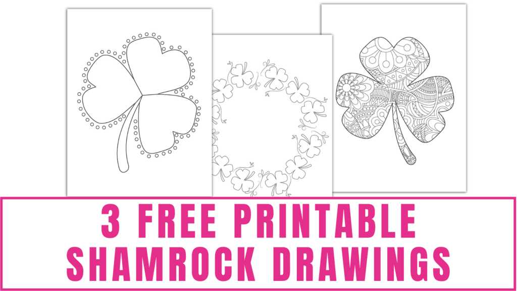 shamrock image printable