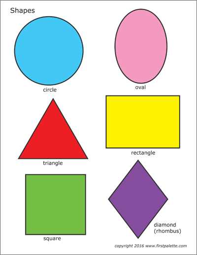 shapes printables for preschool