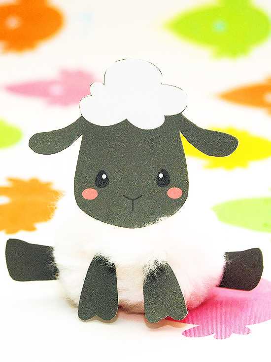 sheep craft printable