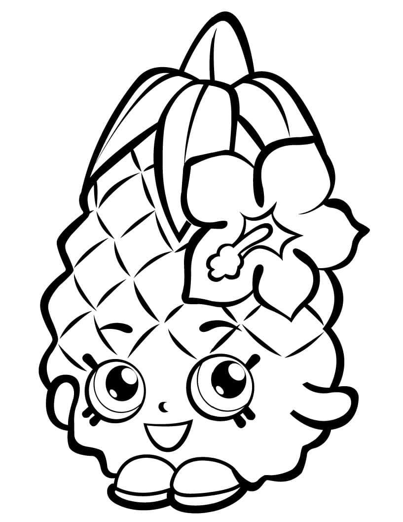 shopkins free printable coloring pages
