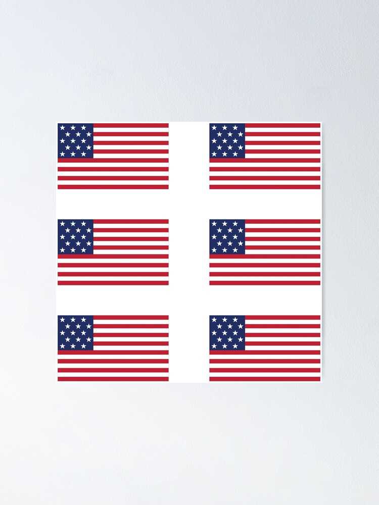 small american flags printable
