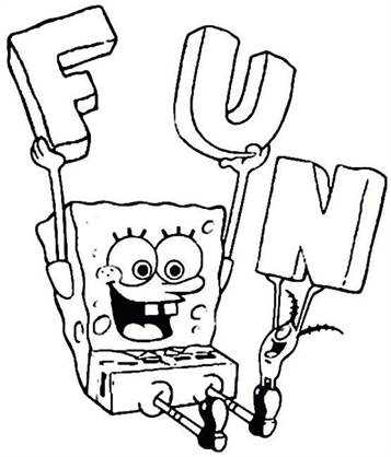 spongebob pictures printable