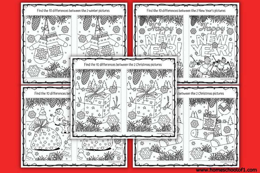 spot the difference printable for adults