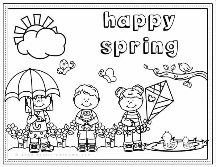 spring printable pictures