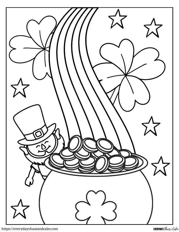 st pattys day printables