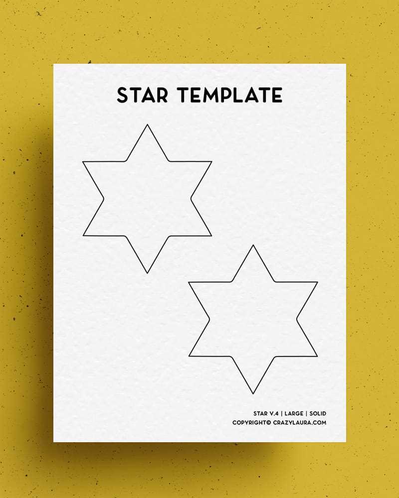 star stencil printable free