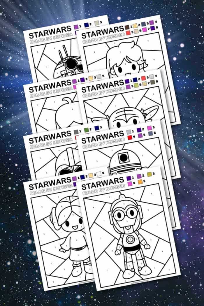 star wars printable coloring sheets