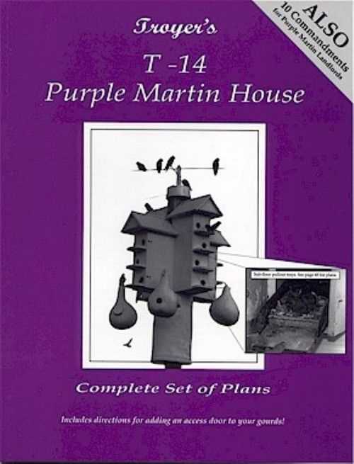 step by step free printable purple martin house plans