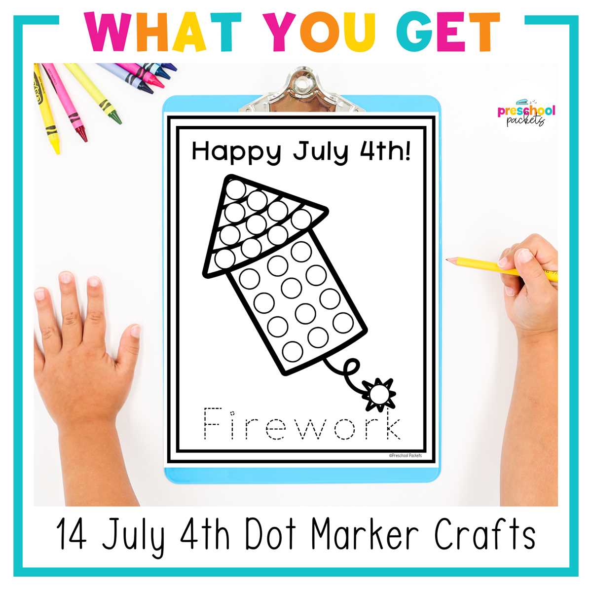 summer dot marker printables free