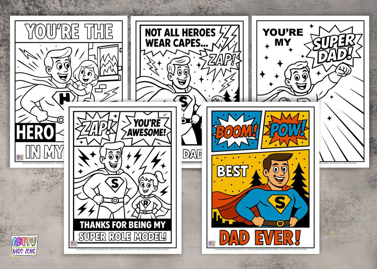 superhero color pages printable