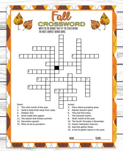teenage crossword puzzles printable