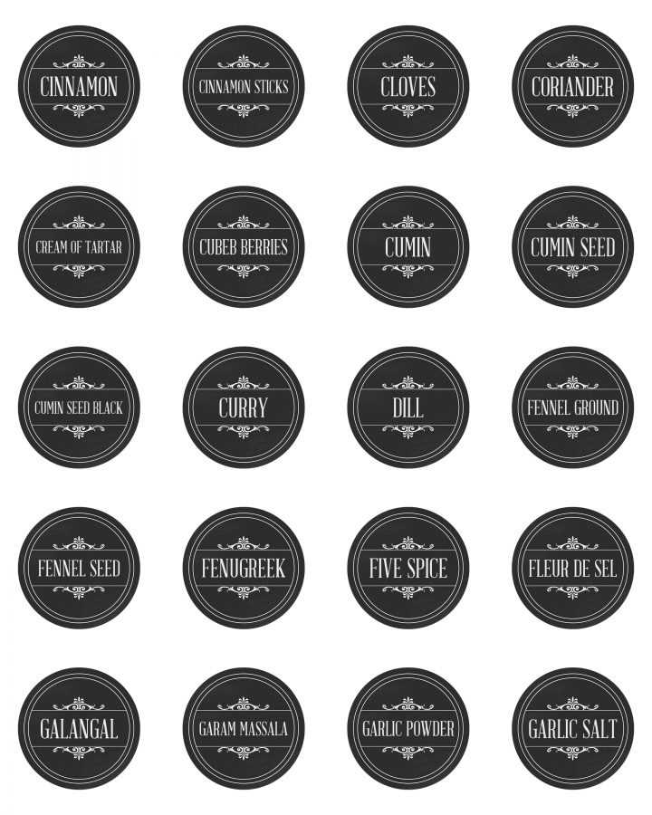 template free printable mccormick spice labels