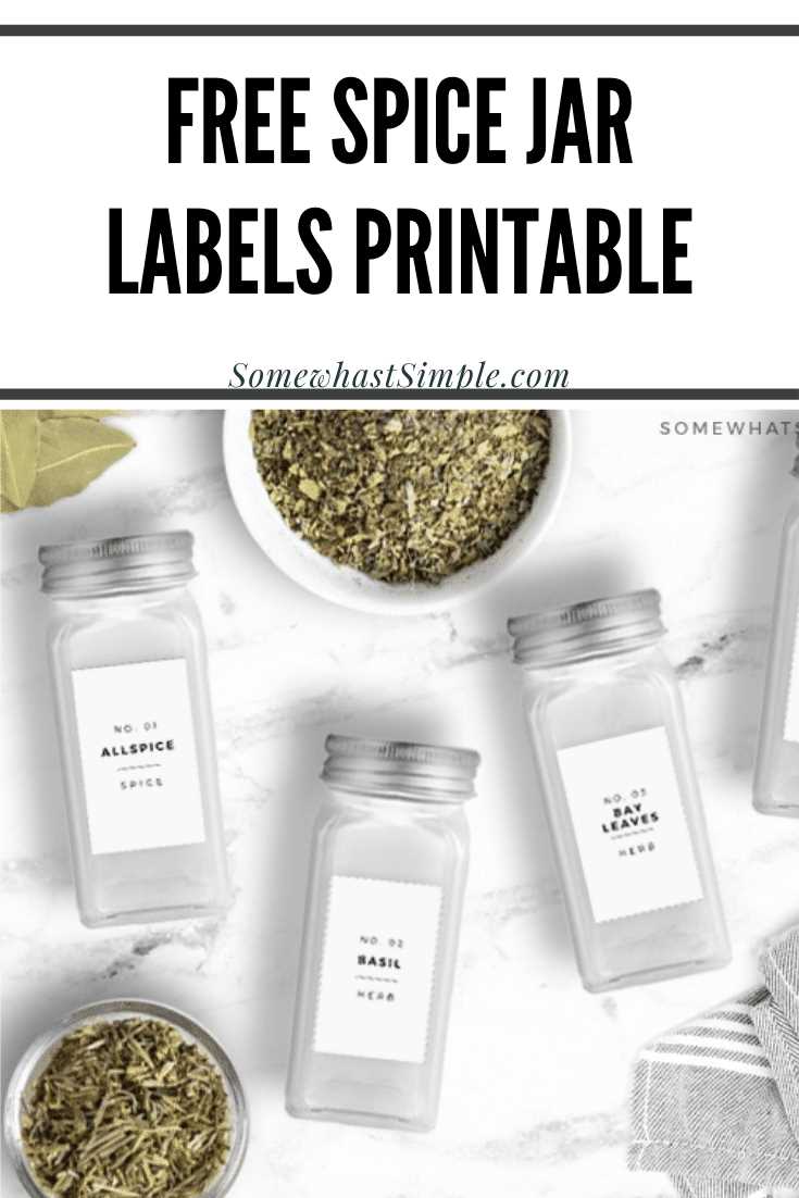 template free printable mccormick spice labels