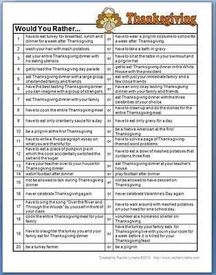 thanksgiving games printable free