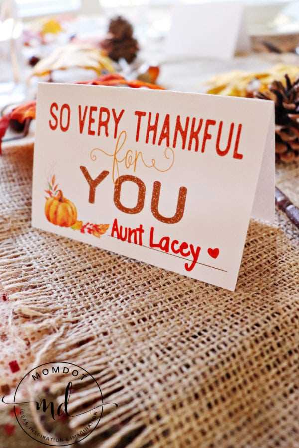 thanksgiving place cards printable free