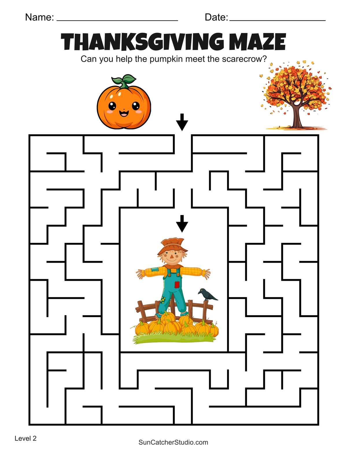 thanksgiving printable mazes