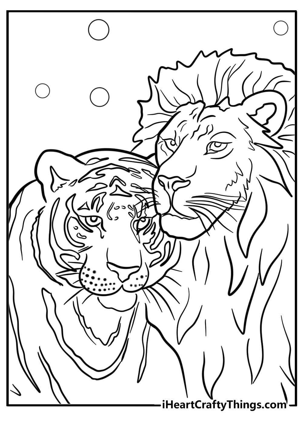 tiger coloring pages free printable