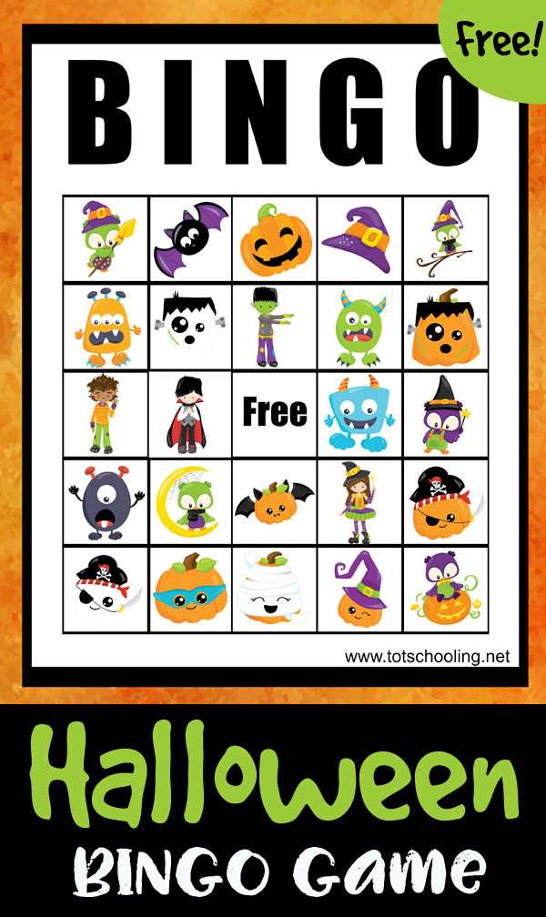toddler bingo printable