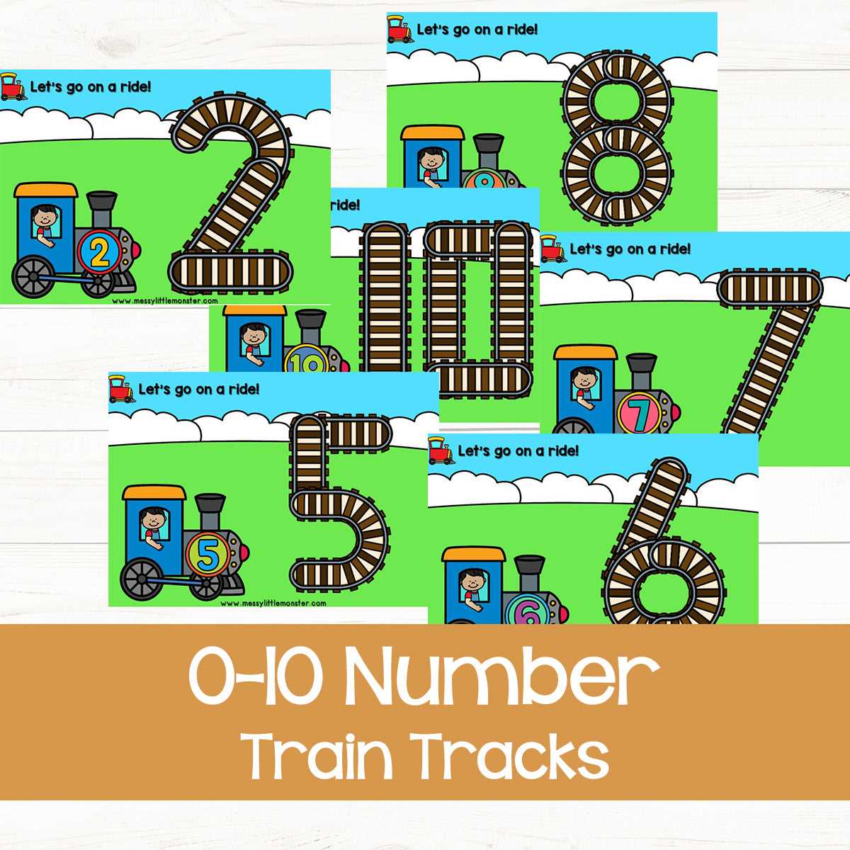 train tracks printable