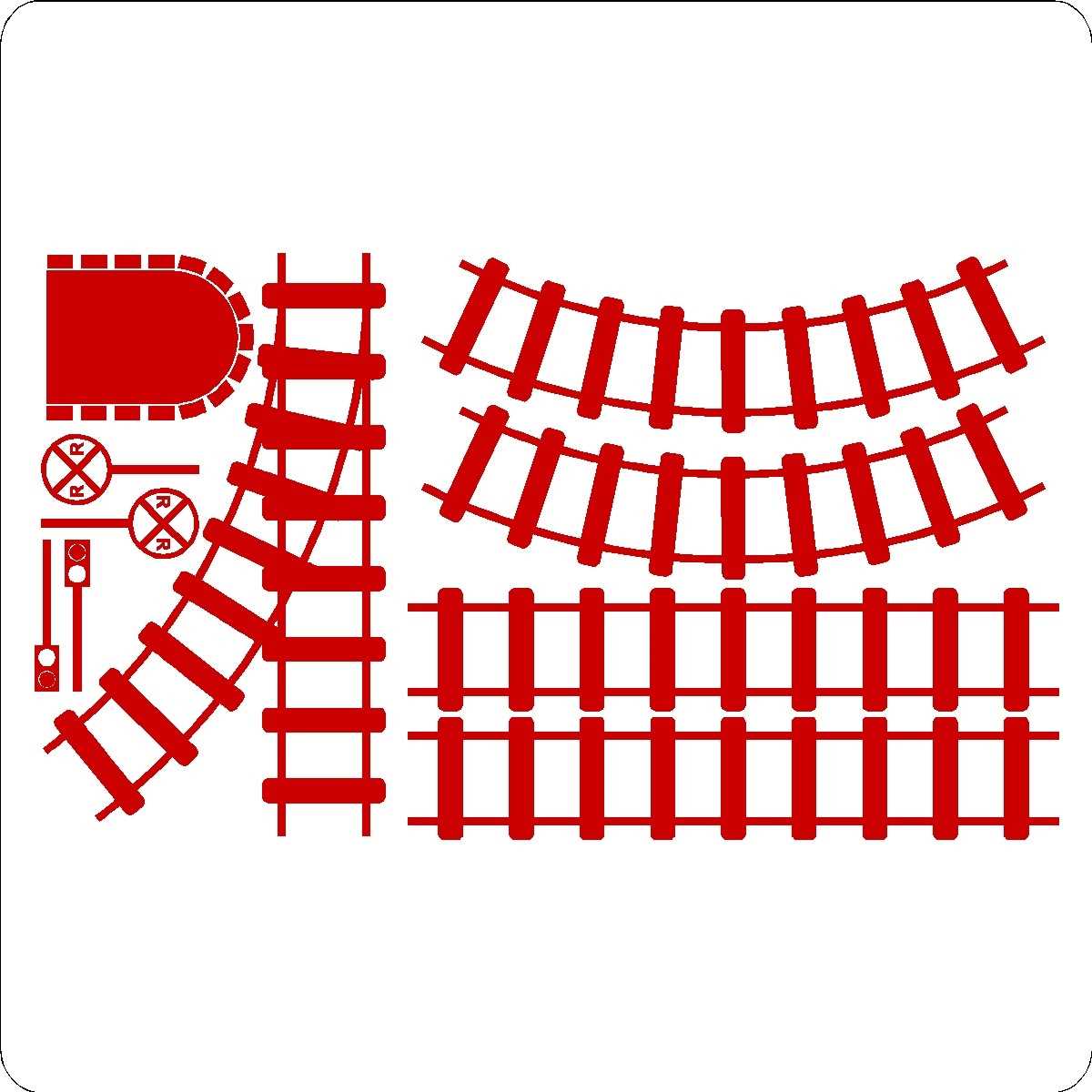 train tracks printable